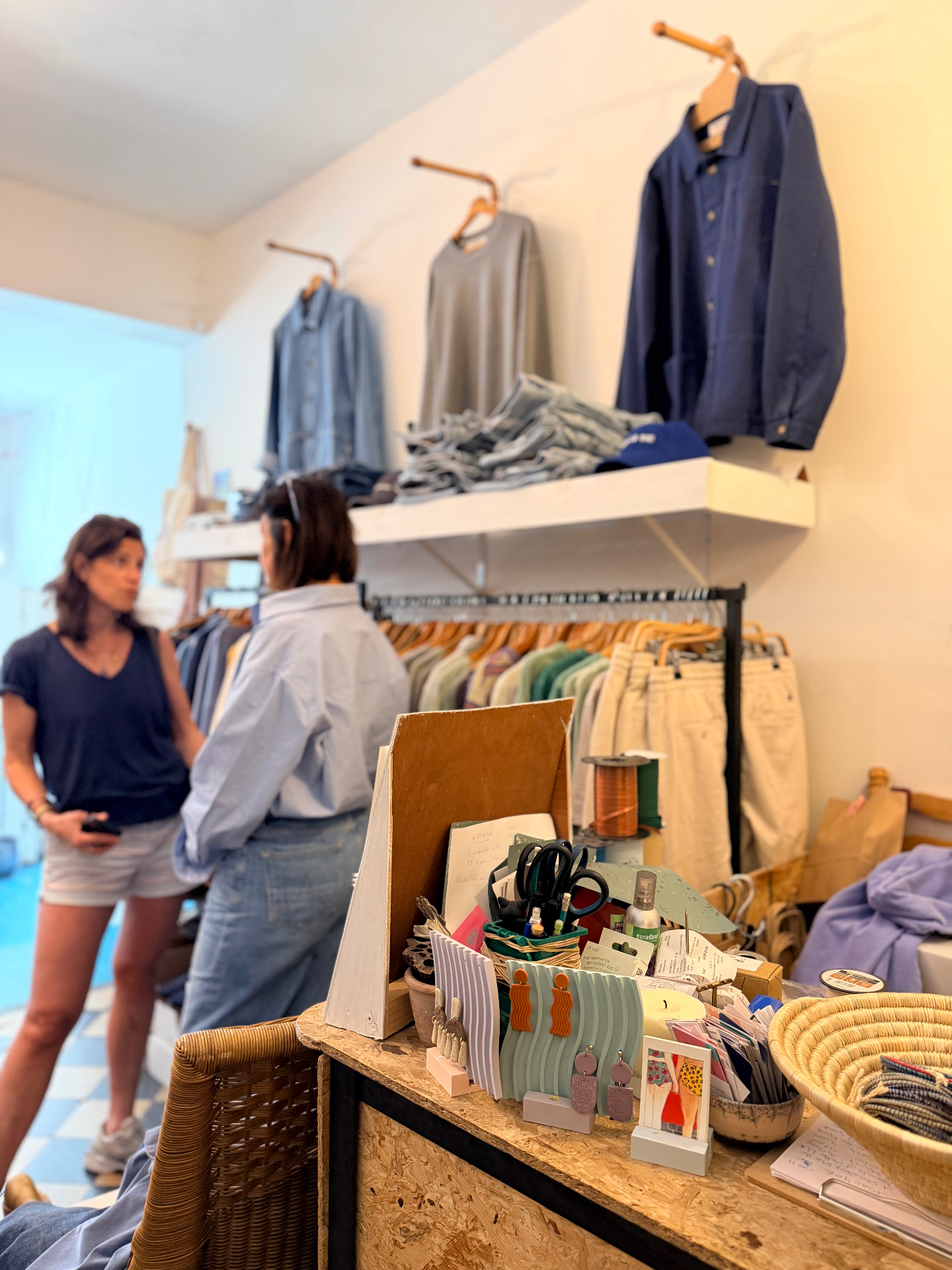 Inside a partner shop — real conversations, real curation.